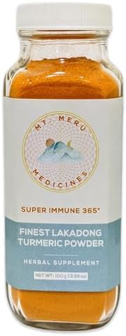 Polvo de Cúrcuma Lakadong de Mt.Meru Medicines, No GMO, Probado por Terceros, Seleccionado a Mano, Secado al Sol y Molido en Piedra (100g/3.53oz) - imagen 5