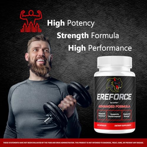 Ereforce - Cápsulas Ereforce Fórmula Avanzada Diaria con Ingredientes Naturales, Máxima Potencia, 60 Cápsulas para 1 Mes de Salud y Bienestar - imagen 3