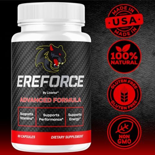 Ereforce - Cápsulas Ereforce Fórmula Avanzada Diaria con Ingredientes Naturales, Máxima Potencia, 60 Cápsulas para 1 Mes de Salud y Bienestar - imagen 5