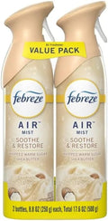 Air Mist Soothe & Restore, Aroma a Manteca de Karité con Azúcar Calentito, 8.8 oz, Paquete de 2 - imagen 1