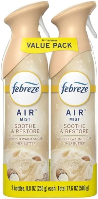 Air Mist Soothe & Restore, Aroma a Manteca de Karité con Azúcar Calentito, 8.8 oz, Paquete de 2 - imagen 1
