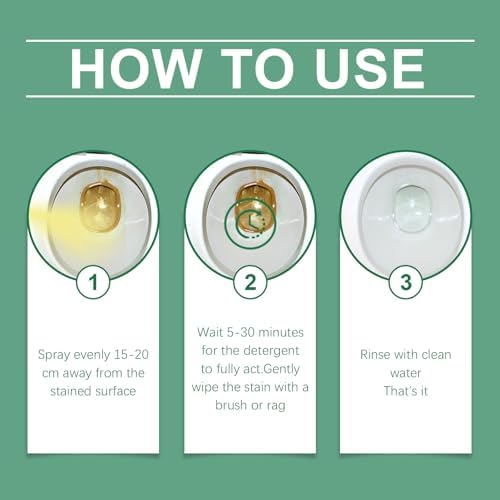 Limpiador de Ácido Oxálico en 2 Botellas, 100ml/3.38fl.oz, Spray Multiusos para Quitar Manchas en el Baño - imagen 8