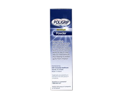 Polvo Adhesivo para Dentaduras Super Poligrip - 1.6 oz (Paquete de 4) por Super Poli-Grip - imagen 7