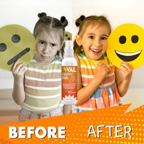 Spray de Aceite de Magnesio VAL para Niños – Apoyo Natural para la Calma y el Ánimo | Magnesio Zechstein, Manzanilla y Aloe | Sin Picazón | Rápida - imagen 8