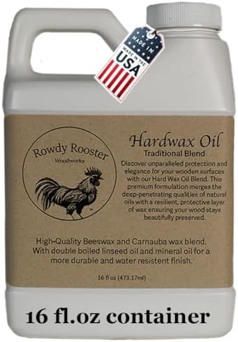 Aceite de Cera Dura Tradicional - Acabado Satinado Duradero con Aceite Mineral, Cera Dura y Aceite de Linaza para un Hermoso Acabado Protector de - imagen 1