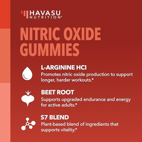 Gomitas de Óxido Nítrico para Hombres y Mujeres con L-Arginina y Remolacha - 90 Unidades - Sabor Manzana Verde y Canela - Veganas, No GMO, 1 Mes de - imagen 4