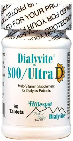 Dialyvite 800/Ultra D Suplemento Multivitamínico para Pacientes en Diálisis - 90 Tabletas - imagen 1