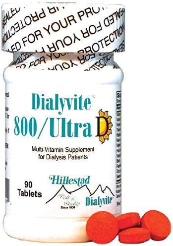Dialyvite 800/Ultra D Suplemento Multivitamínico para Pacientes en Diálisis - 90 Tabletas - imagen 2