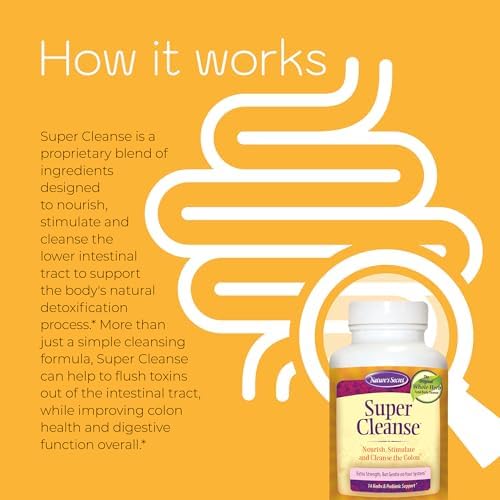 Super Cleanse de Nature’s Secret - Limpieza Intestinal Extra Fuerte con 14 Hierbas y Probióticos - Apoya la Salud Digestiva y Detoxificación - 200 - imagen 3