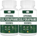Suplemento Liposomal de Sulforafano 900MG Extracto de Brócoli, Suplemento para el Hígado, Antioxidante, Digestión y Salud Celular, 120 Cápsulas - imagen 1
