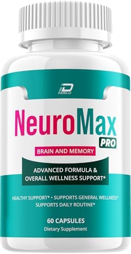 Cápsulas de Suplemento NeuroMax Pro – Fórmula Natural de Máxima Potencia para Enfoque y Memoria (1 Paquete – 60 Cápsulas) - imagen 1