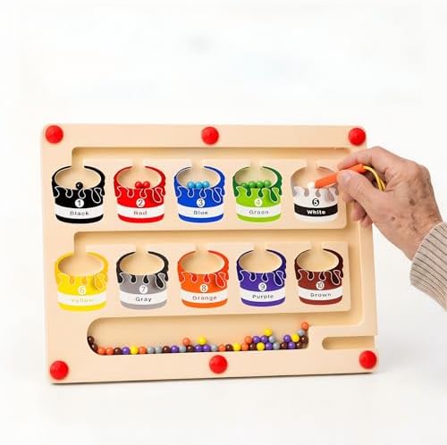 Tablero de Actividades para Cuidado de Demencia TNBUENO, Juegos Sensoriales y Puzzles para Adultos Mayores, Actividades de Memoria para Personas con - imagen 1