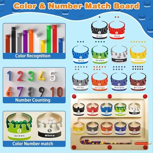 Tablero de Actividades para Cuidado de Demencia TNBUENO, Juegos Sensoriales y Puzzles para Adultos Mayores, Actividades de Memoria para Personas con - imagen 7