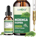 Gotas Líquidas de Moringa Orgánica - Extracto de Hoja de Moringa Oleifera para Hombres y Mujeres, Suplemento Vegano para Energía y Piel - 2 Fl Oz - imagen 1