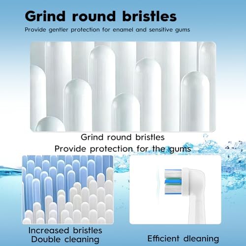 Cabezas de Repuesto Compatibles con Cepillos de Dientes Eléctricos Oral B iO Series 3 4 5 6 7 8 9 10, Paquete de 6 Piezas - imagen 3