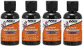 Melatonina Líquida NOW Foods 3mg (Paquete de 4) 8 oz. (4 x 2 oz.) Líquido - imagen 1