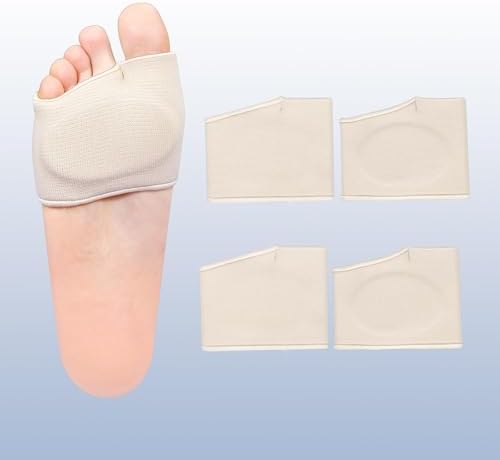 Plantillas Metatarsales con Almohadilla de Gel, Pads para Alivio del Dolor en el Metatarso, Soporte para Neuroma de Morton y Metatarsalgia - imagen 2