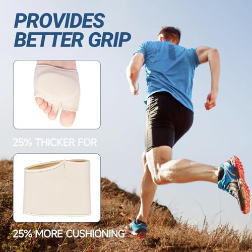 Plantillas Metatarsales con Almohadilla de Gel, Pads para Alivio del Dolor en el Metatarso, Soporte para Neuroma de Morton y Metatarsalgia - imagen 5