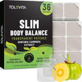 Parches Corporales TOLEVITA Slim – 36 Parches Transparentes con Garcinia Cambogia, Canela, L-Glutamina y Complejo de Vitaminas B para Bienestar - imagen 1