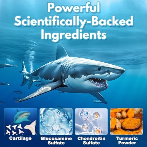 Jkrova Cartílago para Articulaciones y Huesos, 750mg de Cartílago, Glucosamina y Colágeno, 100 Cápsulas para Salud Articular y Densidad Ósea - imagen 4