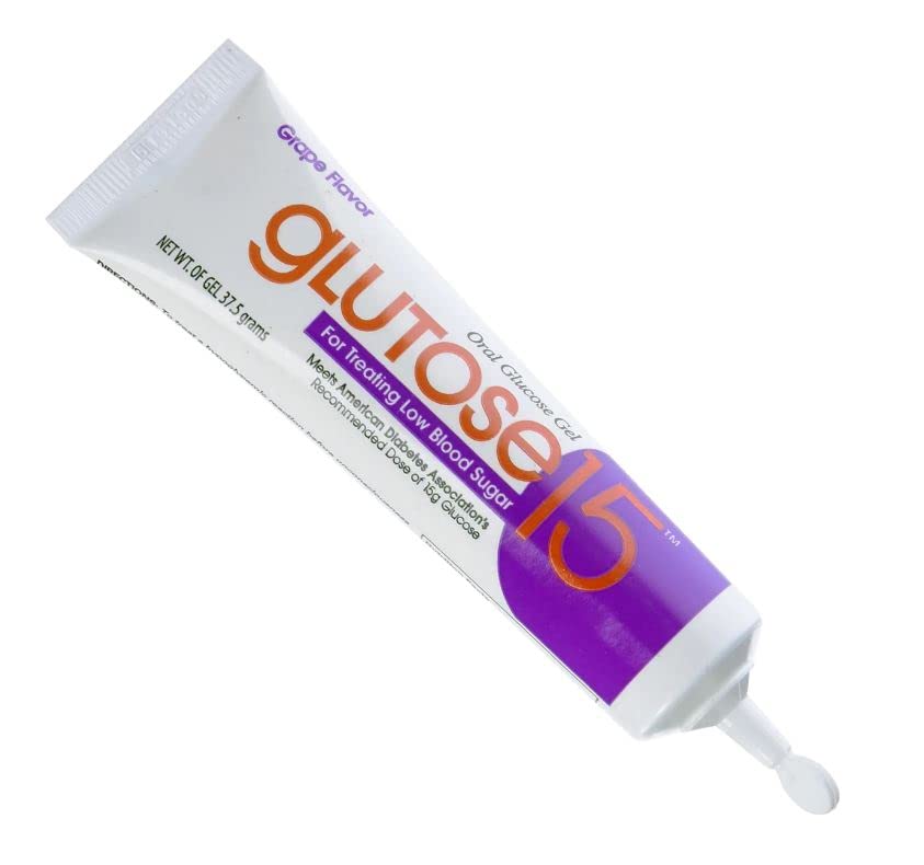 Gel Oral GLUTOSE 15 Sabor Uva 3 Paquetes - imagen 5