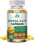 Omega 3-6-9 de Alta Potencia, Suplemento Natural 100% Vegano para la Salud del Corazón y Articulaciones, 120 Softgels, Suministro para 2 Meses - imagen 1