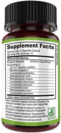 Probiótico Bacillus Subtilis de Ascendant Nutrition - 30 mil millones de UFC, probióticos multi-cepa para hombres y mujeres - Apoya la salud - imagen 2