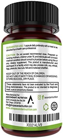 Probiótico Bacillus Subtilis de Ascendant Nutrition - 30 mil millones de UFC, probióticos multi-cepa para hombres y mujeres - Apoya la salud - imagen 3