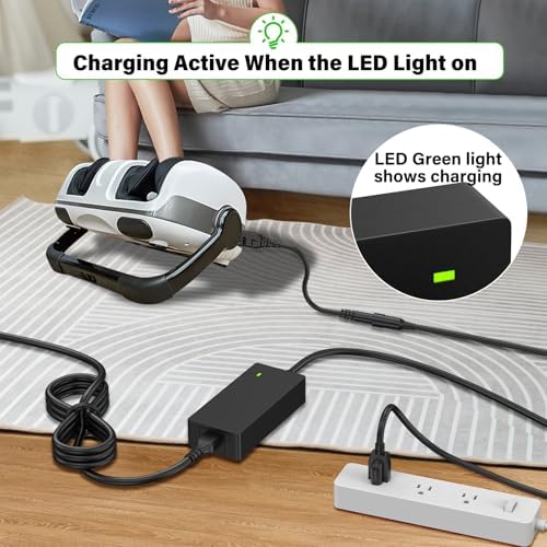 Cargador de 24V para Masajeador de Pies Cloud Massage, Adaptador AC para Máquina de Masaje Shiatsu con Calor XH2400-2500 - imagen 3