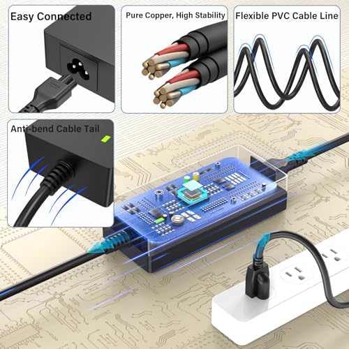Cargador de 24V para Masajeador de Pies Cloud Massage, Adaptador AC para Máquina de Masaje Shiatsu con Calor XH2400-2500 - imagen 7