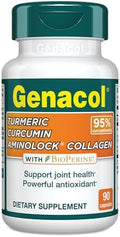 Suplemento Articular Genacol con Cúrcuma y Colágeno Hidrolizado, 90 Cápsulas (Suministro para 30 Días) - imagen 1