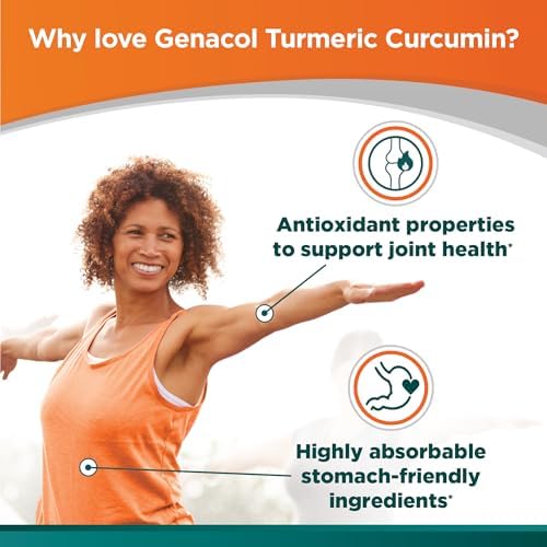 Suplemento Articular Genacol con Cúrcuma y Colágeno Hidrolizado, 90 Cápsulas (Suministro para 30 Días) - imagen 4