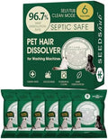 Dissolvente de Pelo de Mascota Seedshub para Lavadora - Removedor de Pelo de Perro y Gato, 96.7% de Disolución, Compatible con Lavadoras HE/Frontal, - imagen 1