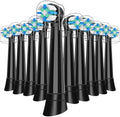 10 Piezas de Cabezales de Repuesto iO Compatibles con Cepillos Eléctricos Oral B iO 2-10, Cabezales de Limpieza Profunda con Cerda Media (Negro) - imagen 1