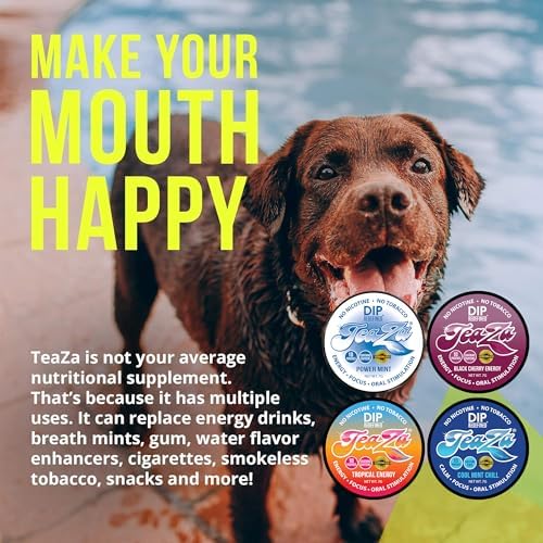 Paquete de 4 Pouches de Energía Herbal Teaza: Menta Poderosa, Tropical, Menta Fresca y Cereza Negra Banging - imagen 5