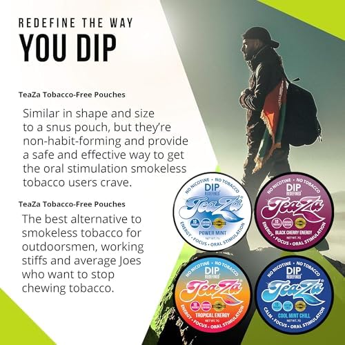 Paquete de 4 Pouches de Energía Herbal Teaza: Menta Poderosa, Tropical, Menta Fresca y Cereza Negra Banging - imagen 6