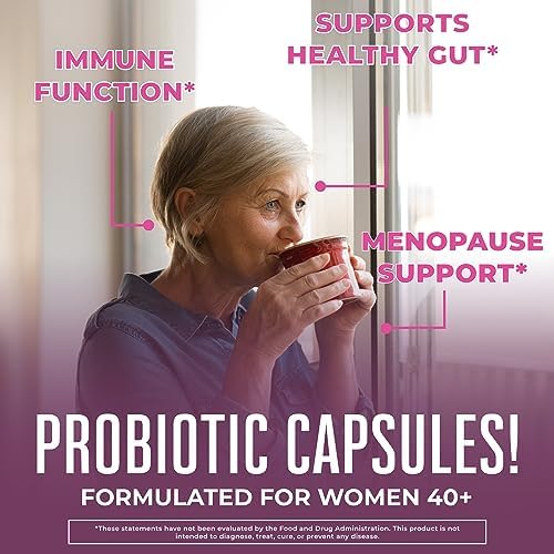 MaryRuth's Probióticos 3 en 1 para Mujeres 40+ | Suplemento para Soporte Hormonal y Menopausia | 50 Mil millones CFU | 30 Cápsulas Sin Alérgenos - imagen 2