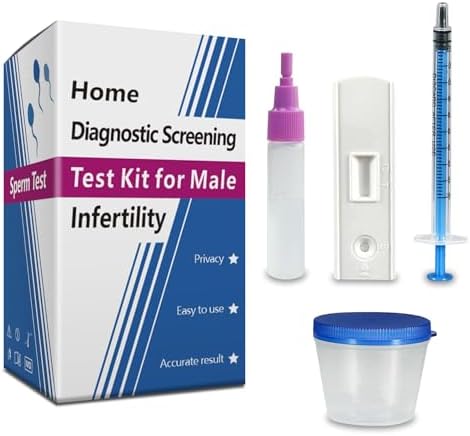 Kit de Prueba de Fertilidad para Hombres - Trak Plus Sistema de Pruebas de Fertilidad Masculina - Muestra Conteo de Espermatozoides Normal o Bajo - - imagen 1