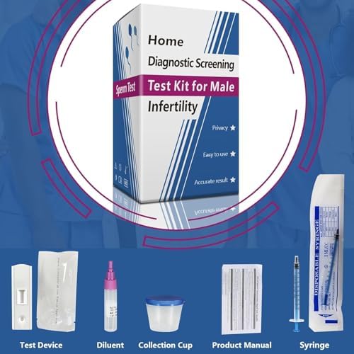Kit de Prueba de Fertilidad para Hombres - Trak Plus Sistema de Pruebas de Fertilidad Masculina - Muestra Conteo de Espermatozoides Normal o Bajo - - imagen 6