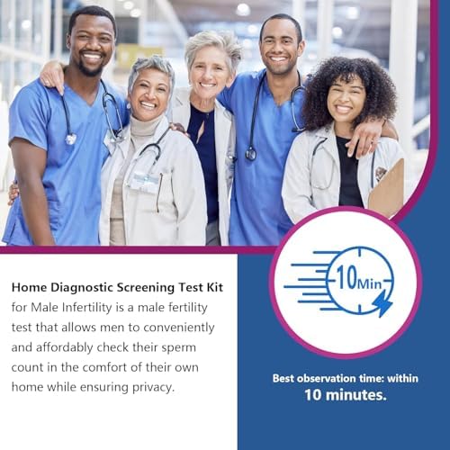 Kit de Prueba de Fertilidad para Hombres - Trak Plus Sistema de Pruebas de Fertilidad Masculina - Muestra Conteo de Espermatozoides Normal o Bajo - - imagen 7