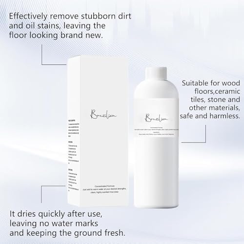 Concentrado de Jabón para Trapeador Brazilian Bliss, Limpiador Multi-Superficie para Piso de Cerámica, Laminado y Madera, Aroma Fresco (120ML) - imagen 5