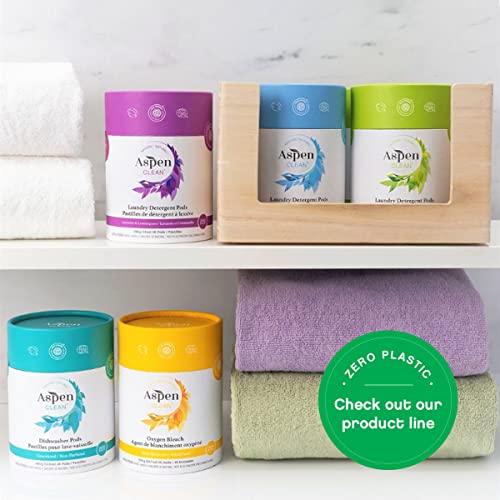 AspenClean | Cápsulas de Lavado | Eucalipto y Romero | Detergente Natural para Piel Sensible | Sin Plástico | No Tóxico | EWG Verificado - 36 Piezas - imagen 7