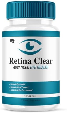Suplemento Avanzado para la Salud Ocular BLUE VIBE Retina Clear, Máxima Potencia para la Visión y Bienestar, 60 Cápsulas - imagen 1