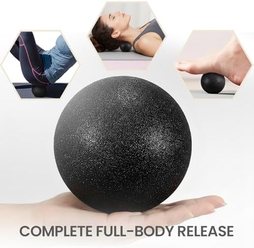 Set de Herramientas de Liberación Muscular Yeahjiae: Masajeador 2 en 1 para Psoas y Pelota de Masaje de Cacahuate para Alivio de Tensión en Espalda y - imagen 6
