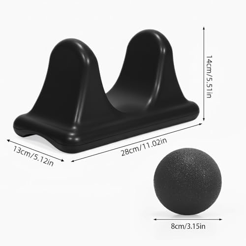Set de Herramientas de Liberación Muscular Yeahjiae: Masajeador 2 en 1 para Psoas y Pelota de Masaje de Cacahuate para Alivio de Tensión en Espalda y - imagen 7