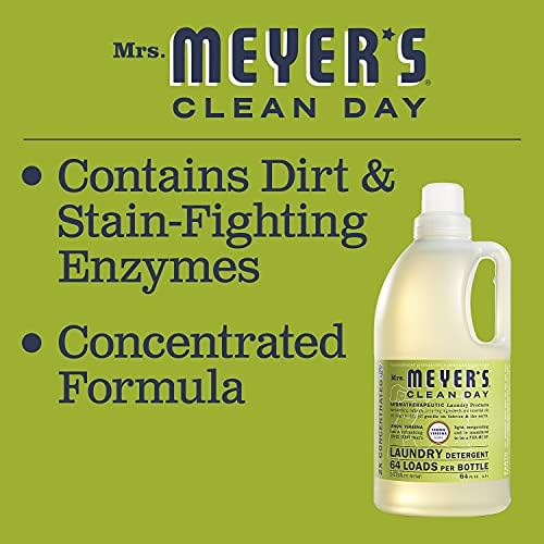 Detergente para Ropa Mrs. Meyer's de Verbena Limón, 64 oz - imagen 3
