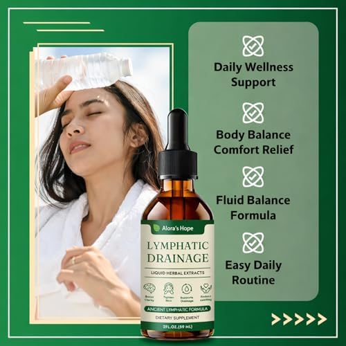 Gmpdose Alora Gotas para Drenaje Linfático, Promueve la Salud General, 2 fl oz (1 pieza) - imagen 2