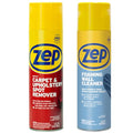 Removedor de Manchas Instantáneo para Alfombras y Tapicería Zep 19 oz y Limpiador Espumoso para Paredes Zep 18 oz – Sprays Profesionales para Manchas - imagen 1