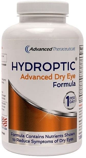 ADVANCED THERACEUTICALS Fórmula Avanzada para Ojos Secos Hydroptic - Suplemento Diario de 90 Días - Nutrición Ocular y Film Lacrimal con Astaxantina, - imagen 1