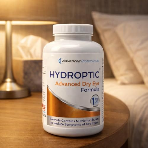 ADVANCED THERACEUTICALS Fórmula Avanzada para Ojos Secos Hydroptic - Suplemento Diario de 90 Días - Nutrición Ocular y Film Lacrimal con Astaxantina, - imagen 3